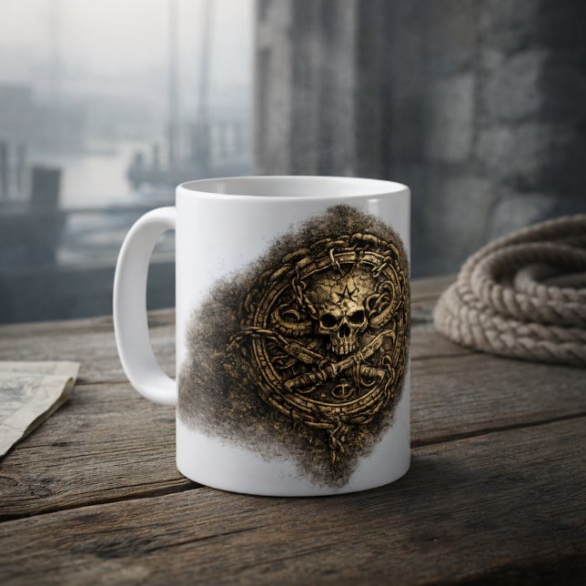 Mug Cursed Coin Pirate Sigil (Créateur téléchargé)
