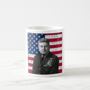 Mug Curtis Lemay et le drapeau américain