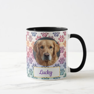 Mug Custom Chien Maman, Chien Papa, Personnaliser Cade