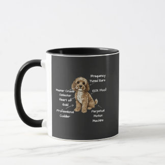 Mug CUSTOM Cute Anatomy of a Cockapoo Dog Lover
