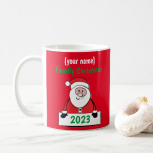 Mug - Custom Family Christmas (add name)