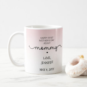 Mug Custom First Mother's Day New Mommy Keepsaké Cade