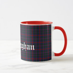 Mug Custom MacCaughan Scottish Clan Tartan Plaid