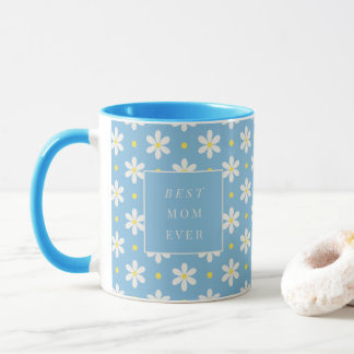 Mug Custom Mother's Day Gift Personalized Daisy