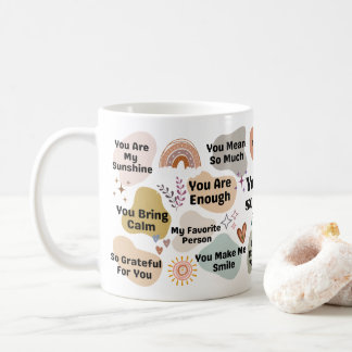 Mug Custom Name You Are So Loved Encouragement Quote