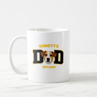 Mug Custom Pet Photo Face for Dog Dad Cat Dad Two-Tone