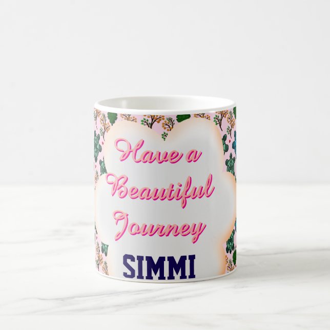 Mug Custom turtle pattern  (Centre)