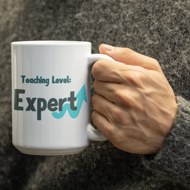 Mug Customizable Expert Level Teaching (Créateur téléchargé)