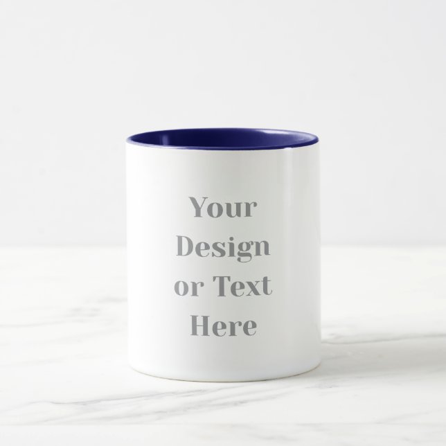 Mug Customizable Your Design or Text Here Personalized (Centre)