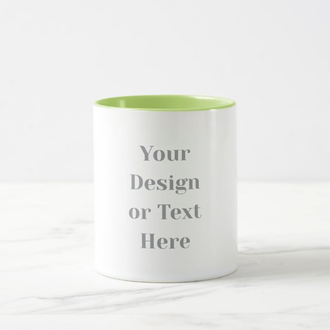 Mug Customizable Your Design or Text Here Personalized (Centre)