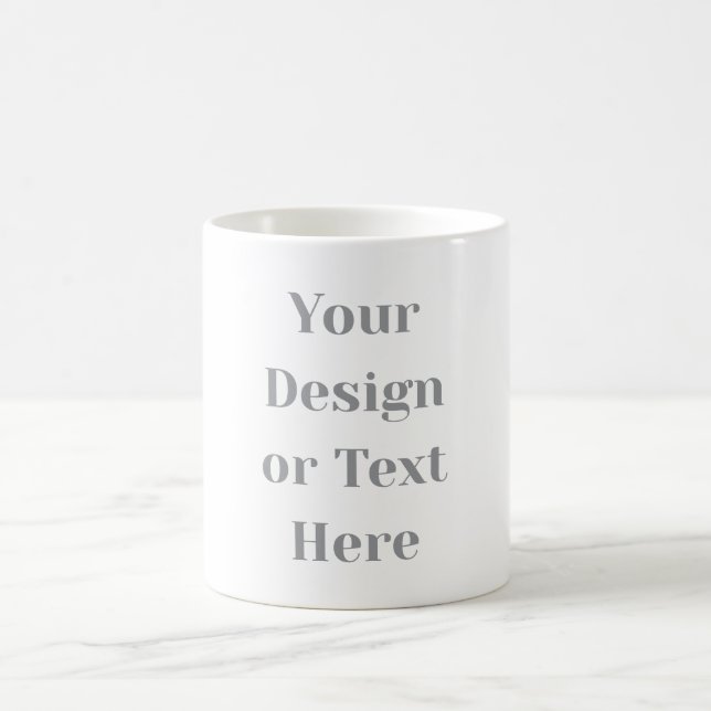 Mug Customizable Your Design or Text Here Personalized (Centre)
