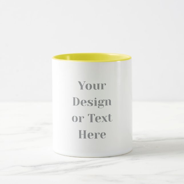 Mug Customizable Your Design or Text Here Personalized (Centre)