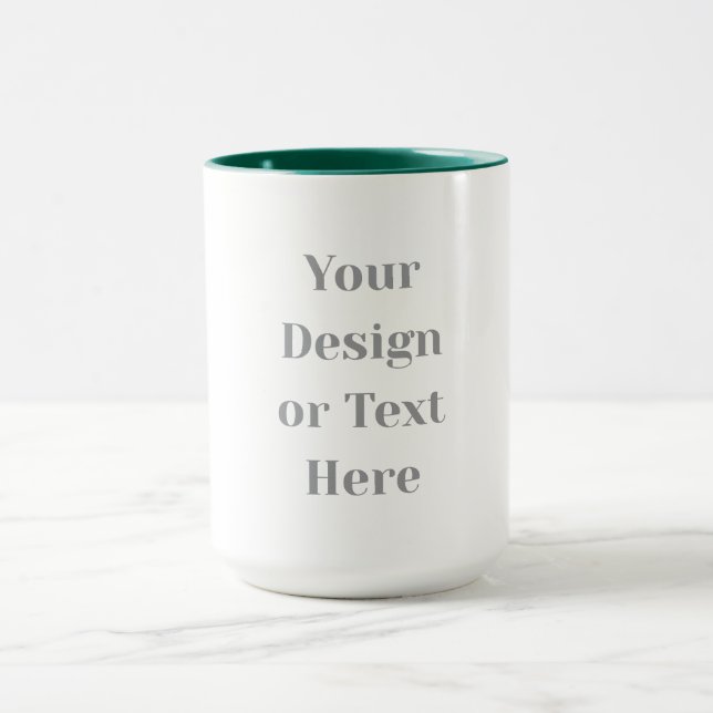 Mug Customizable Your Design or Text Here Personalized (Centre)