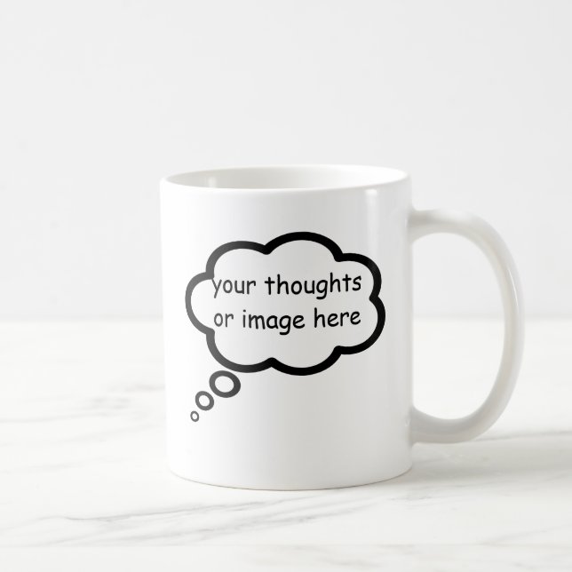Mug customize thought (Droite)