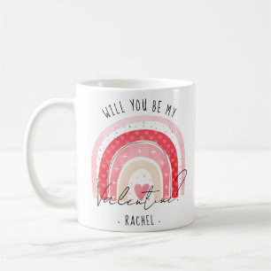 Mug Cute arc-en-ciel Valentine's Day Girlfriend Propos