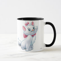 Cute Aristocats Blanc et Rose Chat Disney