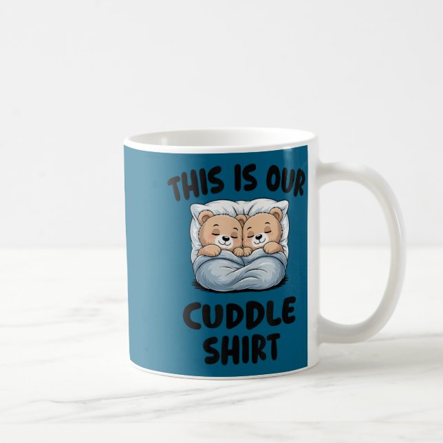 Mug Cute Bear Couple This Is Our Cuddle  (Droite)