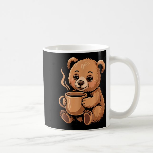 Mug Cute Bear Design For Bear Lover And Bear  (Droite)
