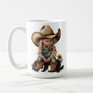 MUG CUTE BLONDE PETITE PAUVRETÉ PAYS FILLE