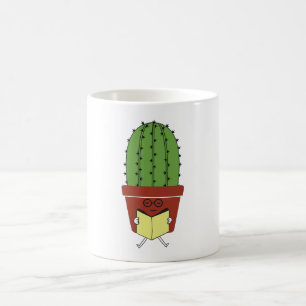 Mug Cute Cactus Lecture De Livres Funny Book Lover Rea