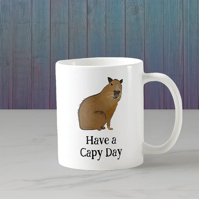 Mug Cute Capybara (Créateur téléchargé)