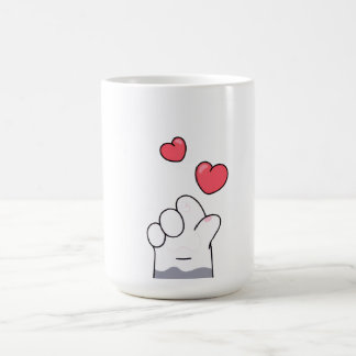 Mug Cute Cat Paw Love 