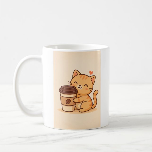 Mug Cute cat publications (Gauche)