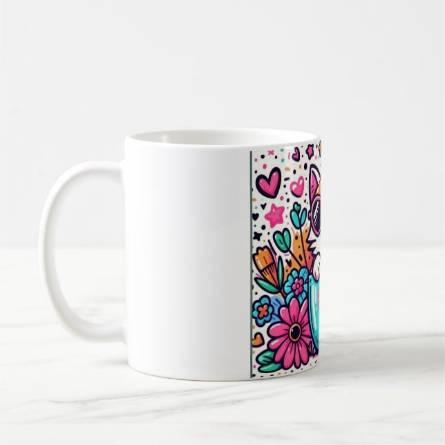 Mug Cute chat (Gauche)