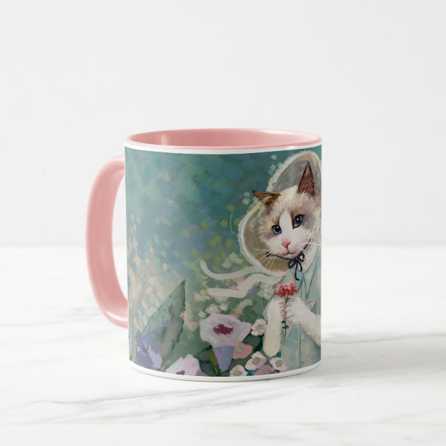 Mug Cute chat (Devant gauche)
