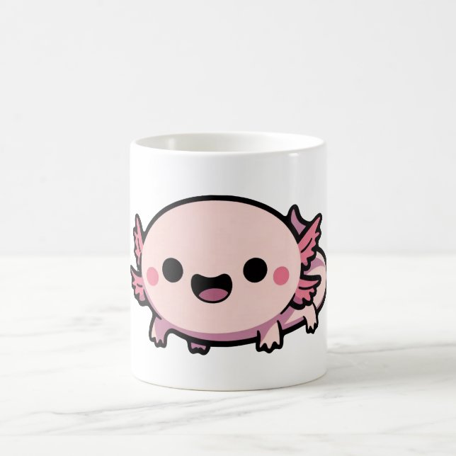 Mug Cute Chibi Axolotl (Centre)