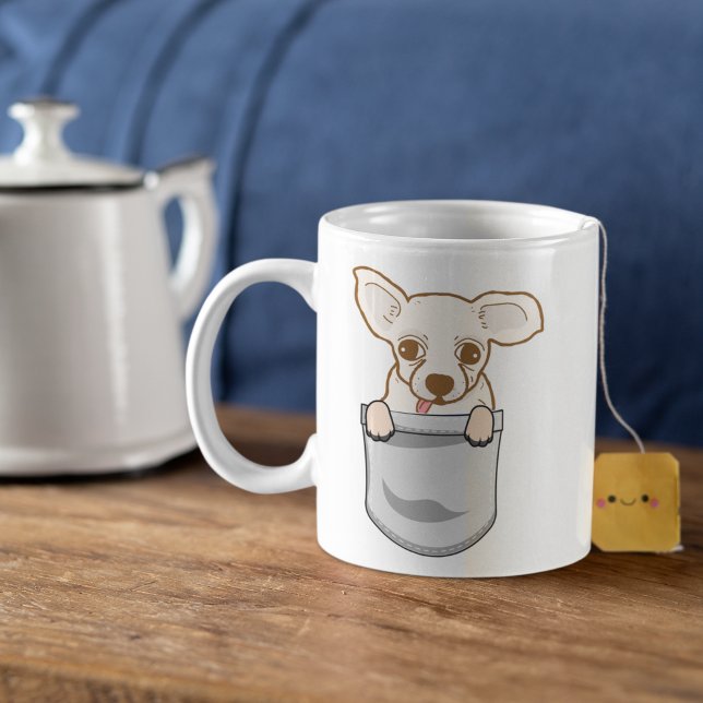 Mug Cute Chihuahua pour entraîneur de chiens Amoureux  (Créateur téléchargé)