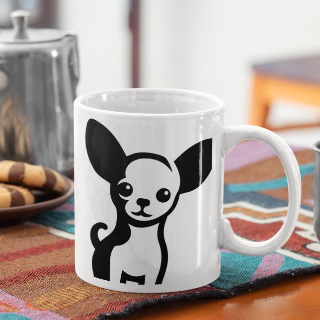 Mug Cute Chihuahua Puppy (Créateur téléchargé)
