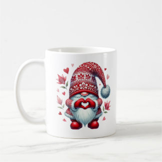 Mug Cute Christmas Gnome Festive Holiday Aesthetic Art