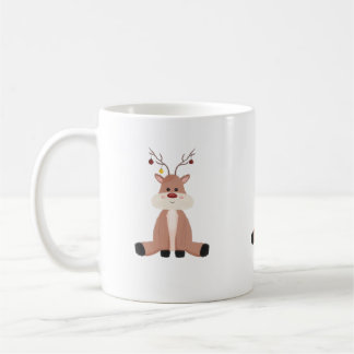 Mug Cute Christmas Reindeer