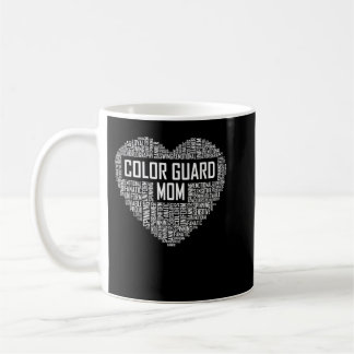 Mug Cute Color Guard Mom Gift Colorguard Marching Band