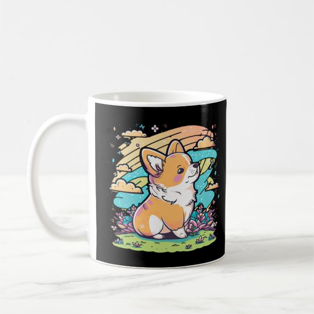 Mug Cute Corgi Cool Pembroke Welsh Corgi 6 (Gauche)