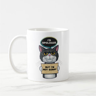 Mug Cute drôle Tuxedo Chat
