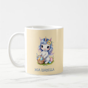 Mug Cute Easter Spring Unicorne Boug personnalisable