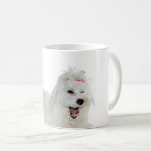 Mug Cute Fluffy Blanc Maltais