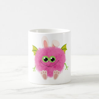 Mug Cute fluffy rabbit monster