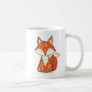 Mug Cute Fox Whimsical