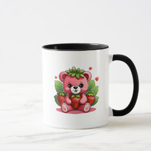 Mug Cute fraise Teddy