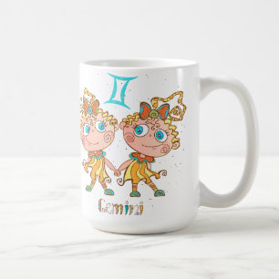 Mug Cute Gemini Twins