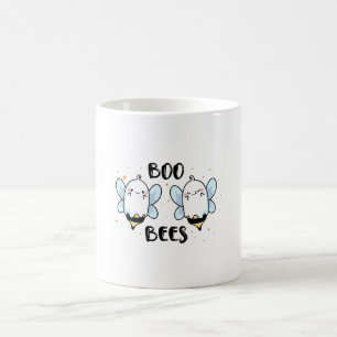 Mug Cute Ghost Boo Bees - Funny Halloween sur blanc