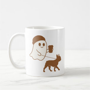 Mug Cute Ghost Walking Frenchie