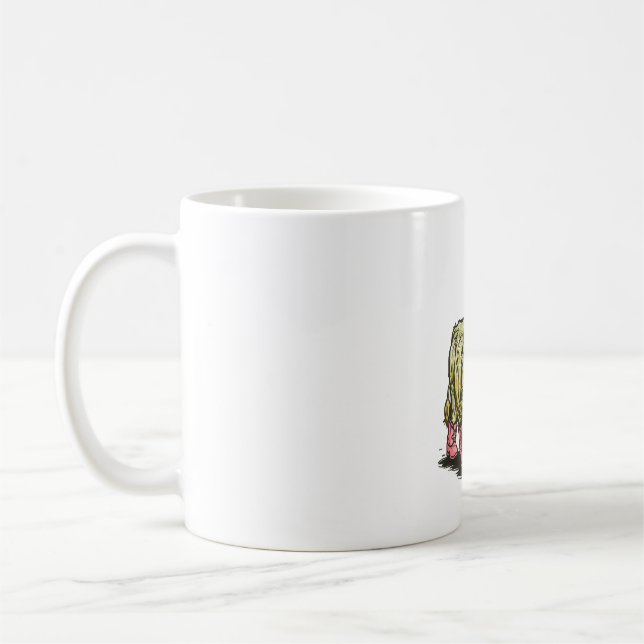 Mug Cute Highland Cow, Ouest (Gauche)