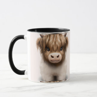 Mug Cute Highlands Scottish Cow
