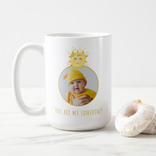 Mug Cute Jaune Vous Êtes Mon Soleil Bébé Photo