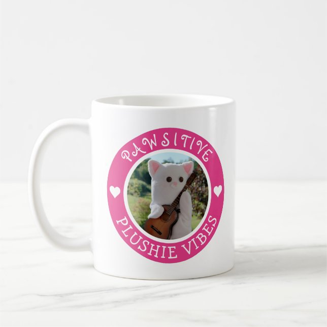 Mug Cute Kawaii Pink Plushie Vibes (Gauche)