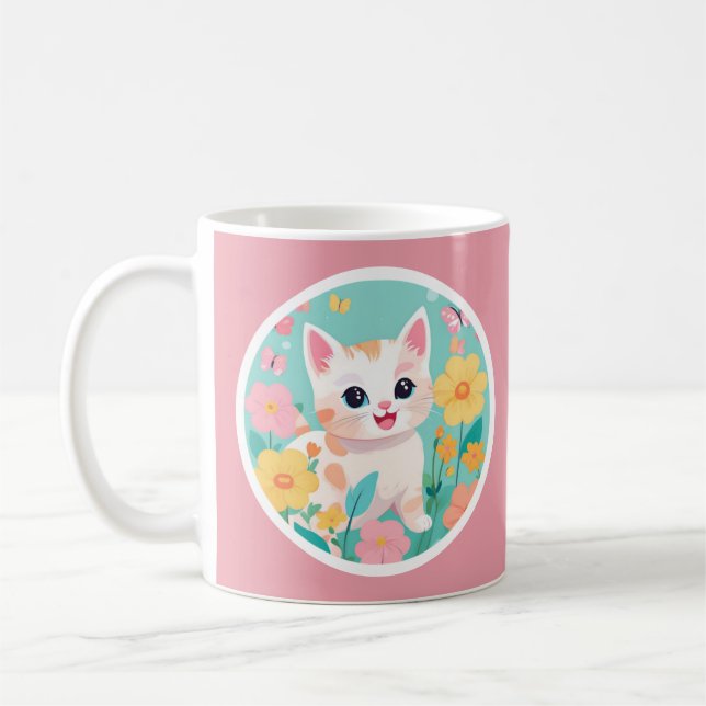 Mug Cute Kitten (Gauche)